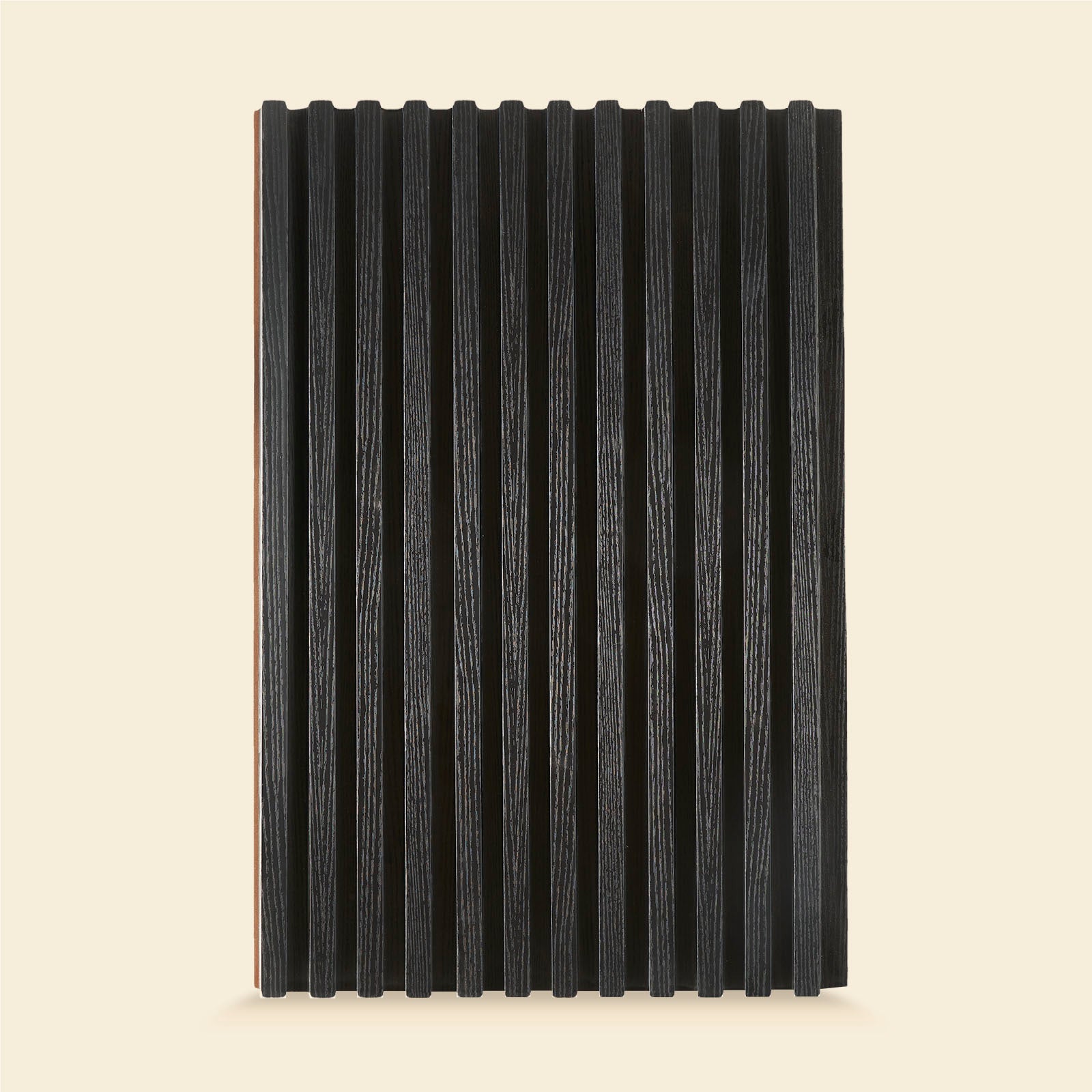 premier fluted panel black colour