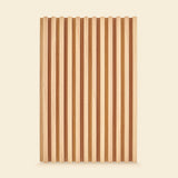 fluted panel beech colour