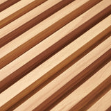fluted panel beech colour