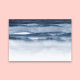 Mrs Cool, Calm and Collected (Navy Watercolor)