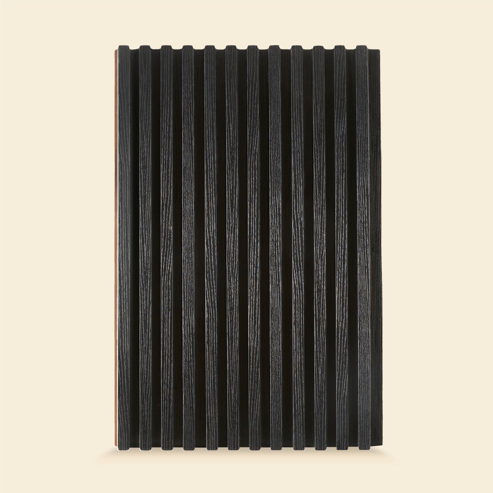 premier fluted panel black colour