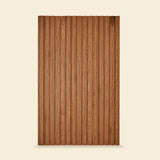 elegant mahagony fluted panel timber