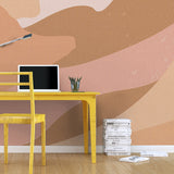 pink geometric wallpaper