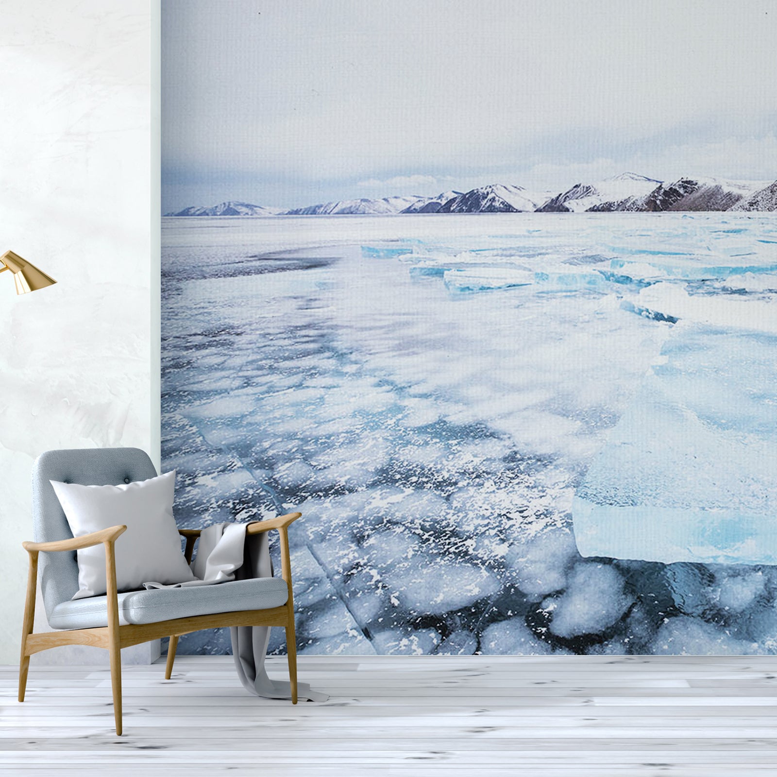 frozen lake wallpaper 