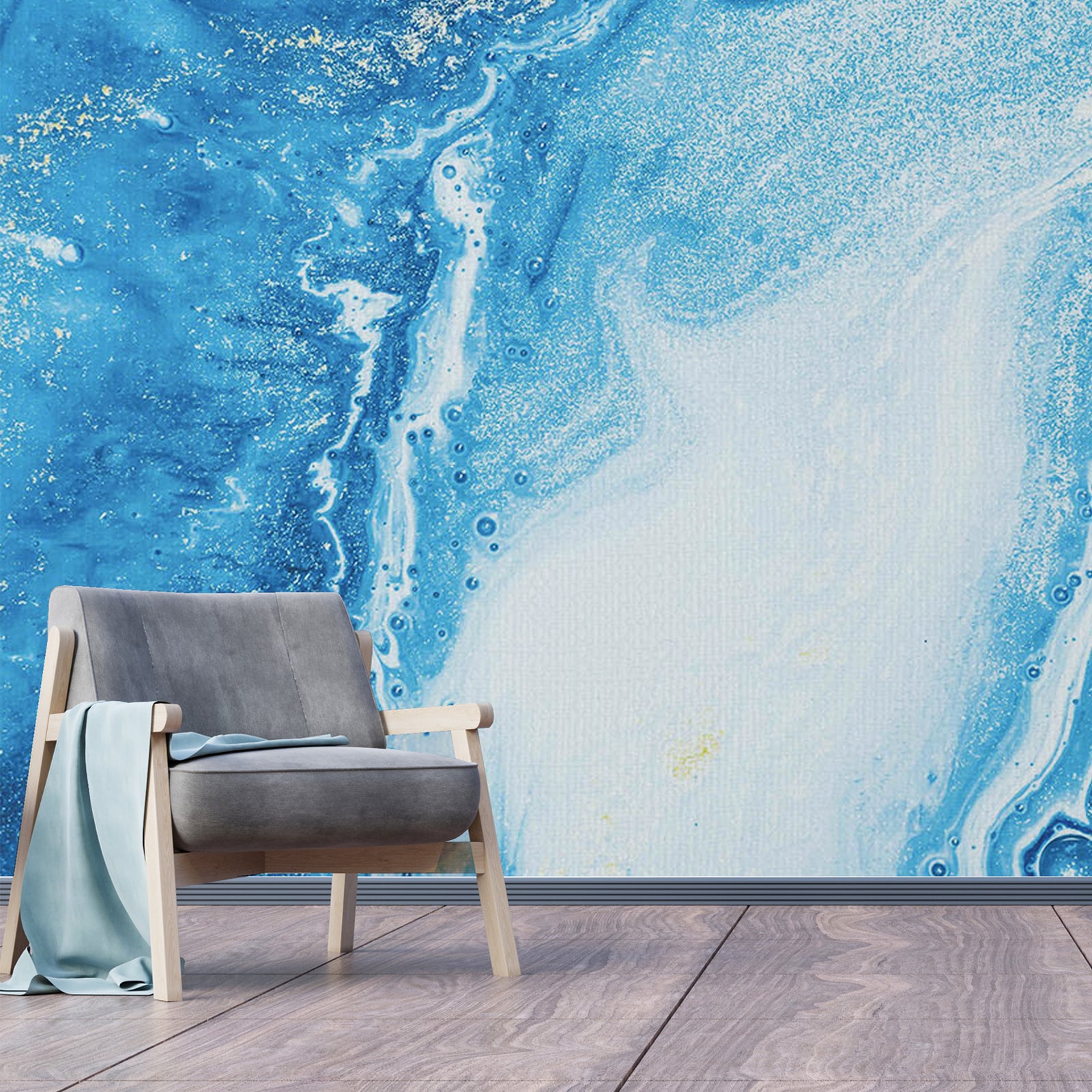 ocean blue hue wallpaper